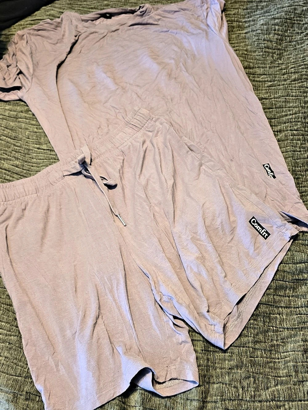 Conair Light Pink Short Sleeve Lounge Set Size Small Like Brand New